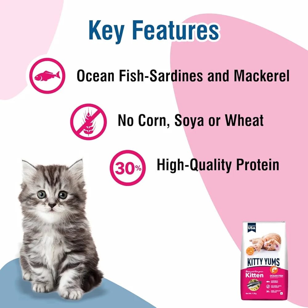 Kitty Yums Kitten1.2kg Pack - Image 5