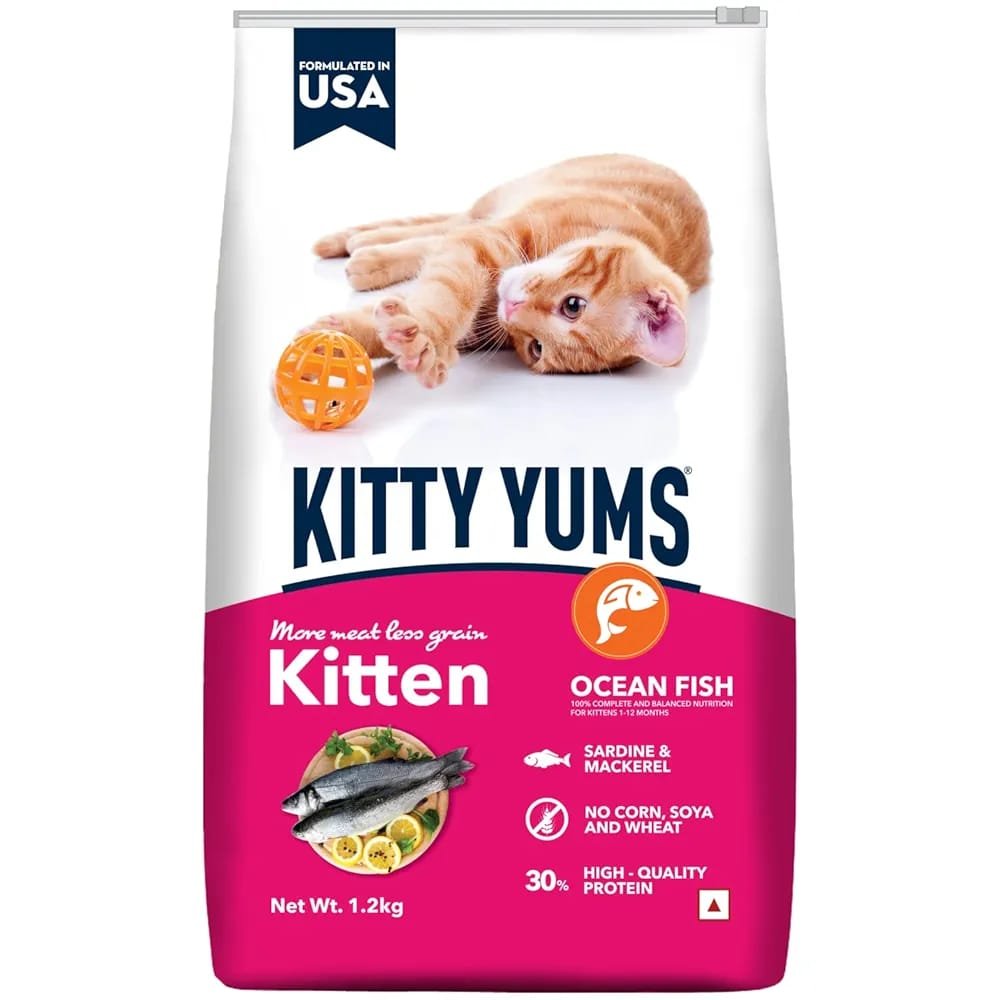 Kitty Yums Kitten1.2kg Pack