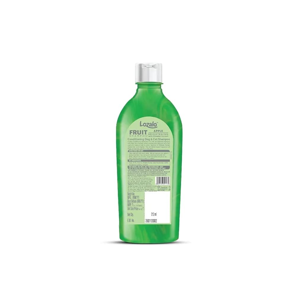 Lozalo Fruit Pet Shampoo 200 ml, Apple - Image 2