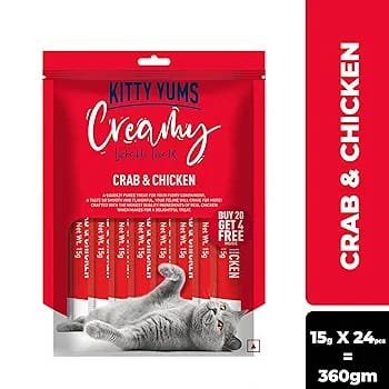 Creamy Lickable Cat Treats